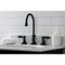 Kingston Brass KS2980PKL Duchess Widespread Bathroom Faucet W/Brass Pop-Up, Matte Blk KS2980PKL - alternate 7